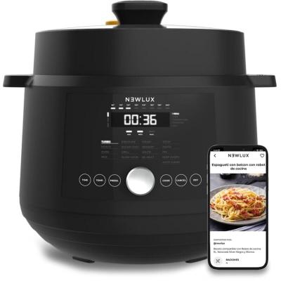 NEWLUX Mijoteuse el&eacute;ctrique programmable smartchef v600 6l noir