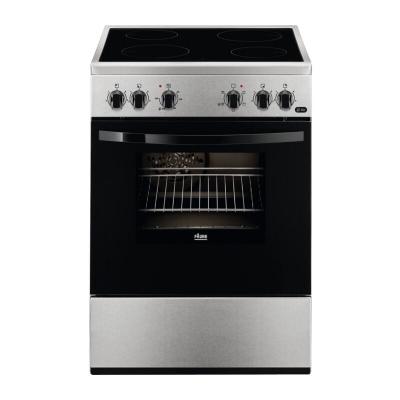 FAURE Cuisini&egrave;re vitroc&eacute;ramique a 54l 4 feux inox  FCV65091XA - inox