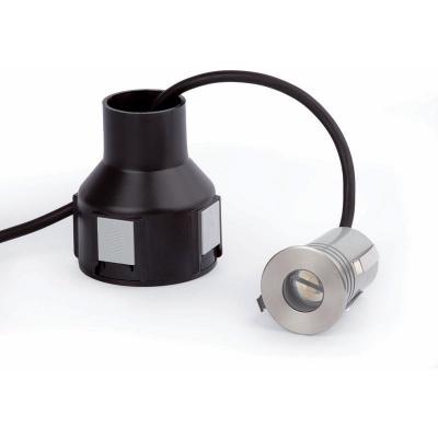 FARO BARCELONA Faro Curtis 70462n - Encastr&eacute; De Sol Ext&eacute;rieur Led Nickel Mat Ip67