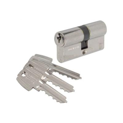 TESA Cylindre 2 entr&eacute;es vari&eacute; nickel&eacute; - 45 x 45 mm - TE5 - 