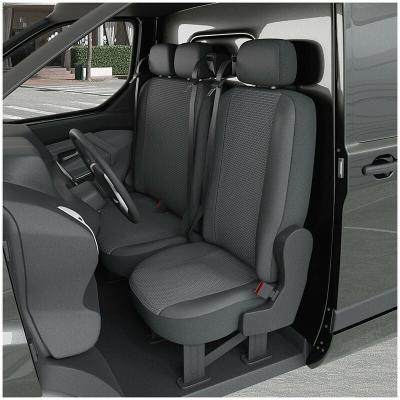 DBS  - Housse de si&egrave;ge Auto / Utilitaire - Sur Mesure pour ford Transit Custom (De 09/2014 &agrave; 04/2019) 1 si&egrave;ge + banquette