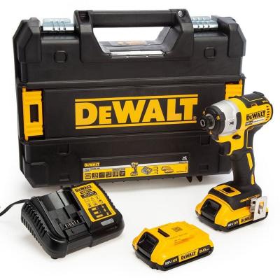 DEWALT Visseuse &agrave; chocs &agrave; batterie 18v 2x2ah li-ion 205nm dcf887d2 