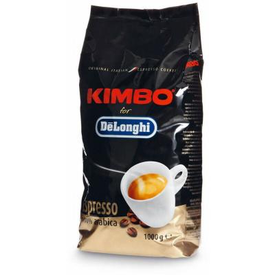 DELONGHI Grains de caf&eacute; De'Longhi-Kimbo 100% Arabica, 1 kg
