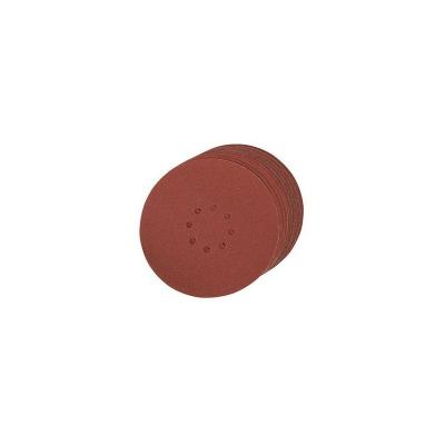 Lot De 10 Disques Abrasifs Scheppach 215mm Grain 180 - Pour Ponceuses DS200 DS920 DS930