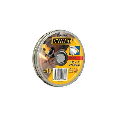 Dewalt DT42340TZ-QZ Disque &agrave; Tron&ccedil;onner, Gris, 125 x 1,2 mm