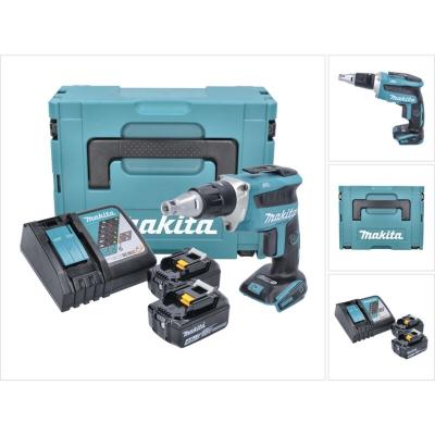 MAKITA Visseuse &agrave; placo 18V LXT (2x4.0Ah) en MAKPAC -  DFS452RMJ