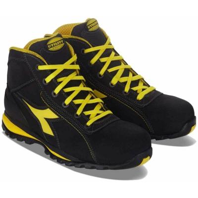 DIADORA  Mixte Adulte Glove II High S3 HRO Chaussures de Travail, Noir (Nero), 36 EU