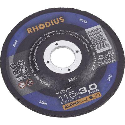 RHODIUS  - Disque &agrave; tron&ccedil;onner Metal 230 mm ksm 230 x 3 x 22.2 mm C99443