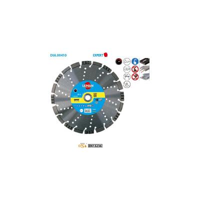 LEMAN Disque diamant asphalte B&eacute;ton arm&eacute; Expert &oslash; 350 Al&eacute;sage 20 Ep. 3,2mm
