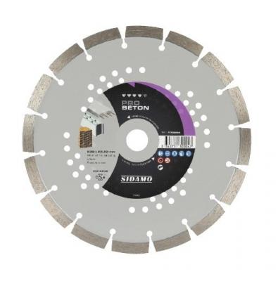 SIDAMO  - Disque Diamant Pro Beton - D. 230 X 22,23 X H 12
