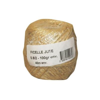 GENERIQUE Ficelle jute 0.8/2 x 100g sous film
