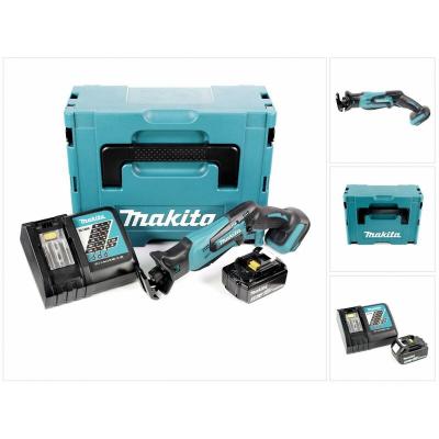 MAKITA  DJR 183 RF1J Scie r&eacute;cipro sans fil 18V + 1x Batterie 3,0Ah + Chargeur + Makpac