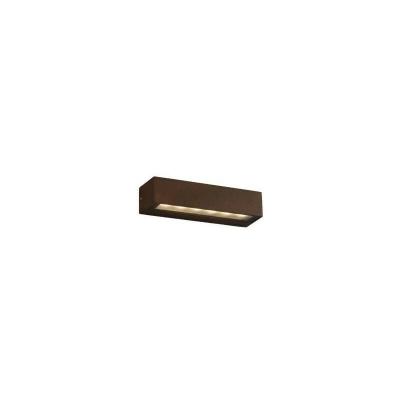 FARO BARCELONA Applique ext&eacute;rieure 2 lampes led Faro Doro Rouille Aluminium 71902