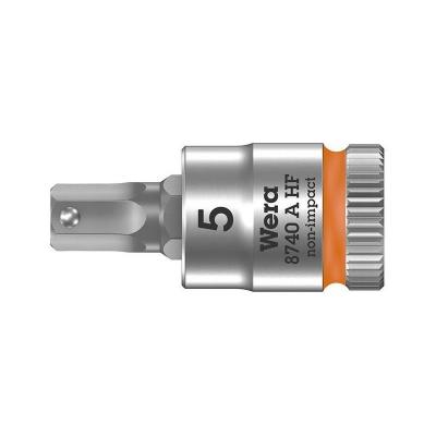 WERA  8740 A 05003335001 6 pans int&eacute;rieurs Douille-embout 5 mm 1/4 (6.3 mm)