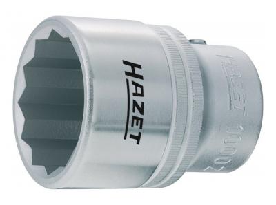 HAZET  1000Z-27 Douille carr&eacute; creux 20 mm/profil &agrave; 12 pans ext&eacute;rieurs Taille 27 longueur&nbsp; 54 mm