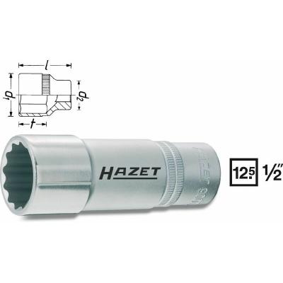 HAZET  900tz - 17 douille pour cl&eacute; &agrave; hexagonalhex