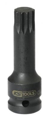 KS TOOLS  911.0948 Douille Longue &agrave; Chocs M&acirc;le Xzn 1/2'', M8