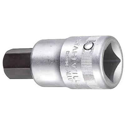 STAHLWILLE Douille-embout 6 pans int&eacute;rieurs 17 mm Longueur: 80 mm 05050017 Propulseur (tournevis): 3/4 (20 mm)