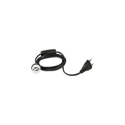 EUROLITE  Douille GU10 - 1.8m Noir/Blanc