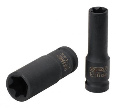 KS TOOLS  515.1051 Douille longue &agrave; chocs Torx femelles 1/2 10 mm