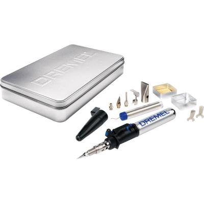 DREMEL Fer &agrave; souder &agrave; gaz  2000 Versatip + 6 accessoires et fil d&acute;&eacute;tain