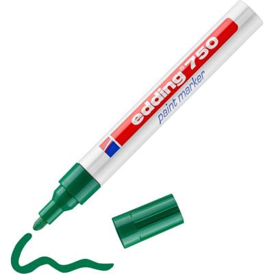 EDDING  750 - Marqueur permanent - Vert - 10 Unit&eacute;s