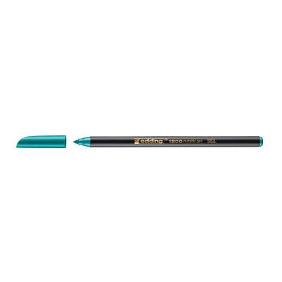 EDDING  1200 Marqueur M&eacute;tallique Vert (10 Unit&eacute;s)