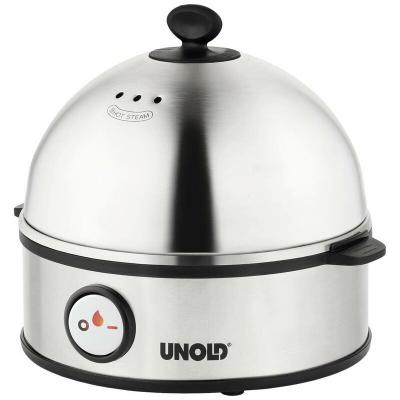 UNOLD  38626 Cuiseur &agrave; oeufs acier inoxydable/Noir