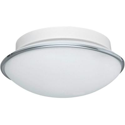 EGLO Dolly Plafonnier ou applique murale 23,5cm forme ronde, Verre, Chrome (31016) - 