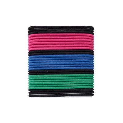 BO PARIS Elastiques &Agrave; Cheveux Fins Couleurs Claires  - Les 28 &Eacute;lastiques