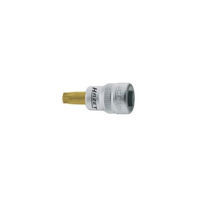 HAZET  8802-T20 Douille m&acirc;le carr&eacute; creux 10 mm torx int&eacute;rieur Taille T&thinsp;20
