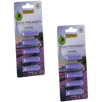 TOP FILTER Ensemble de 10 parfums pour aspirateur senteur lavande TopFilter