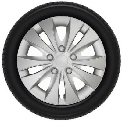 VIVOL Ivol - Ensemble d'enjoliveurs - 16 pouces - Storm - Gris