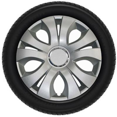 VIVOL Ivol - Ensemble d'enjoliveurs - 16 pouces- Top Ring - Gris