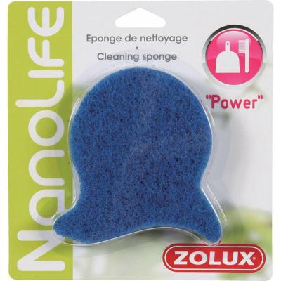  Zolux - Eponge de nettoyage Power pour aquarium couleur bleu Bleu