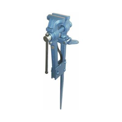 TECHMAN Outifrance - Etau &agrave; pied d'&eacute;tabli professionnel 160 mm