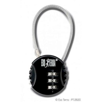 EXO TERRA  - Cadenas Combinaison &agrave; 3 Chiffres pour Terrarium