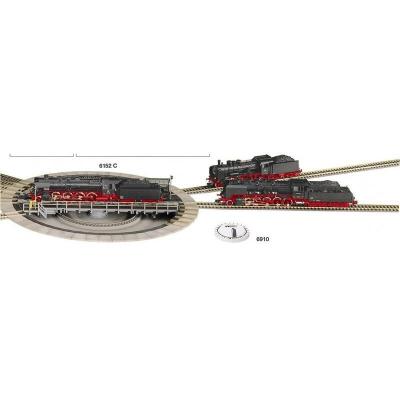 FLEISCHMANN Extension pour plateau tournant H0  6153 1 set
