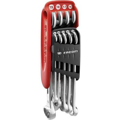 FACOM  440.JP10PB Jeu de cl&eacute;s mixtes 9 pi&egrave;ces 8 - 19 mm