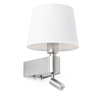 FARO BARCELONA  29976 Room Lampe Applique Blanche avec Lecteur LED