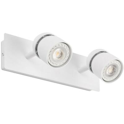 FARO BARCELONA  40664 - COCO Lampe applique blanc 2L de FARO TEAM