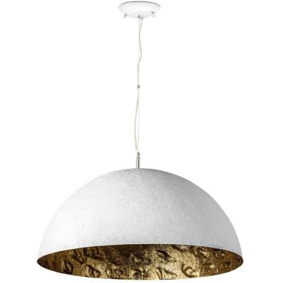 FARO BARCELONA Projecteur Barcelona Magma 28399-Pendentif 60 Fibre de Verre Blanc
