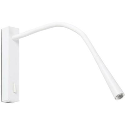 FARO BARCELONA  64318 - Flin LED Lampe Applique Lecteur Blanc