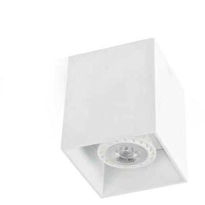 FARO INDOOR Faro Tecto - Downlight Carr&eacute; &Agrave; 1 Lumi&egrave;re, Blanc, Gu10