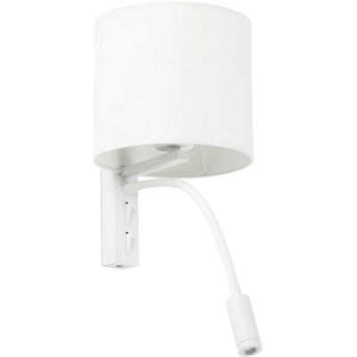 FARO INDOOR FARO BARCELONA 64322 - Tira Lampe Applique Blanche avec Lecteur LED