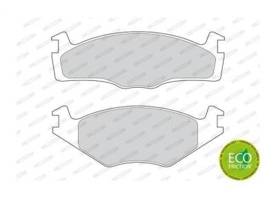 FERODO Kit de plaquettes de frein, frein &agrave; disque  FDB1072