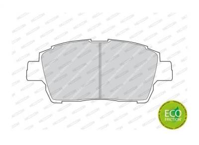 FERODO Kit de plaquettes de frein, frein &agrave; disque  FDB1392