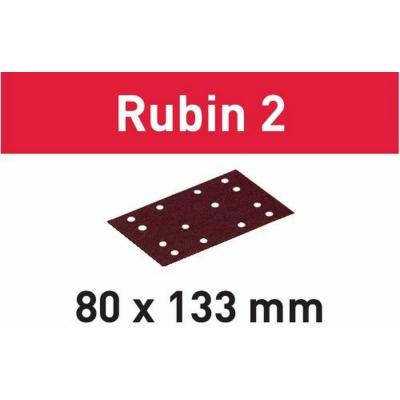 FESTOOL  - Abrasifs Rubin 2 stf 80X133 P100 RU2/50-499049