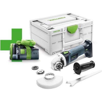 FESTOOL Meuleuse  AGC 18-125 EB-Basic - Avec batterie 5.2Ah - 577031