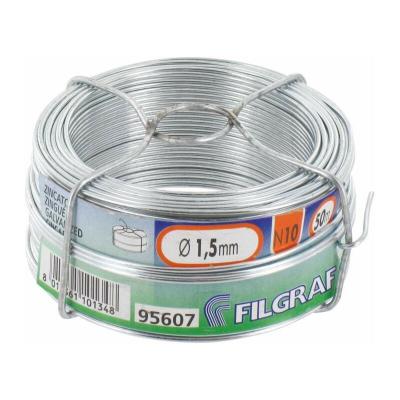 FILGRAF  Fil attache - zingu&eacute; - 1,5 mm - bobine 50 m